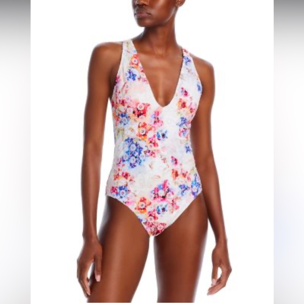 New Johnny Was - SUMMER DAYS EYELET CROSSBACK ONE PIECE size L, XL - Picture 8 of 16